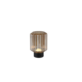 Trio Lord fekete-borostyán LED asztali lámpa (TRI-R57761113) LED 1 izzós IP20