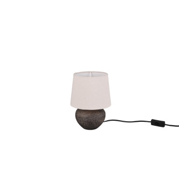 Trio Lou barna-bézs asztali lámpa (TRI-R50961844) E14 1 izzós IP20