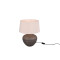Trio Lou barna-bézs asztali lámpa (TRI-R50963844) E27 1 izzós IP20