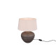 Trio Lou barna-bézs asztali lámpa (TRI-R50963844) E27 1 izzós IP20