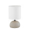 Trio Luci cappuccino asztali lámpa (TRI-R50351025) E14 1 izzós IP20