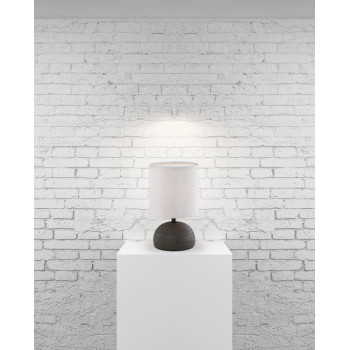 Trio Luci barna-fehér asztali lámpa (TRI-R50351026) E14 1 izzós IP20