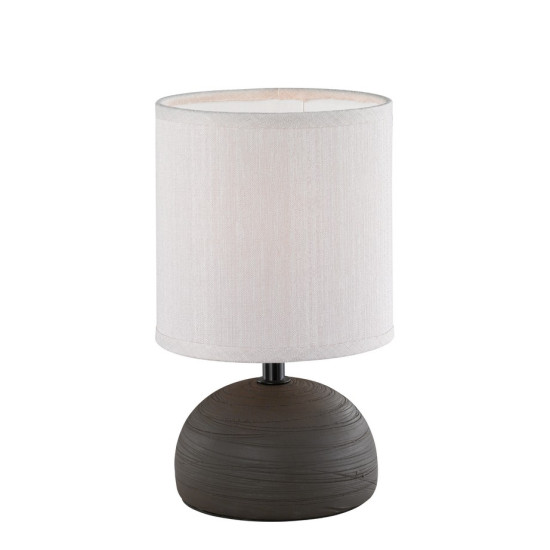 Trio Luci barna-fehér asztali lámpa (TRI-R50351026) E14 1 izzós IP20