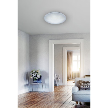 Trio Lukida fehér LED mennyezeti lámpa (TRI-R62961000) LED 1 izzós IP20
