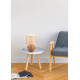 Trio Luxor fa színű-bézs asztali lámpa (TRI-R50621035) E14 1 izzós IP20