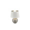 Trio Luxor ezüst-fehér asztali lámpa (TRI-R50621089) E14 1 izzós IP20