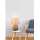 Trio Luxor fa színű-bézs asztali lámpa (TRI-R50631035) E27 1 izzós IP20