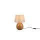Trio Luxor fa színű-bézs asztali lámpa (TRI-R50631035) E27 1 izzós IP20