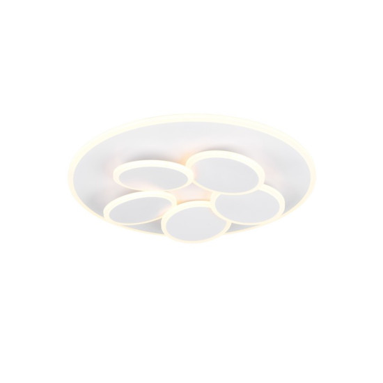 Trio Mandala fehér LED mennyezeti lámpa (TRI-653210631) LED 1 izzós IP20
