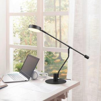 Trio Manduro fekete LED asztali lámpa (TRI-549010132) LED 1 izzós IP20