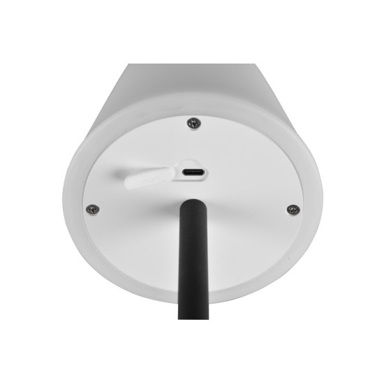 Trio Martinez fekete-fehér LED kültéri asztali lámpa (TRI-R54086132) LED 1 izzós IP44