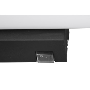 Trio Mattimo fekete-fehér fürdőszobai LED tükörvilágítás (TRI-283270132) LED 1 izzós IP44