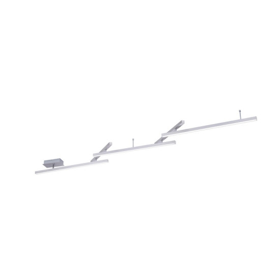 Trio Melby matt nikkel LED mennyezeti lámpa (TRI-651210507) LED 1 izzós IP20
