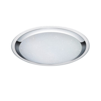 Trio Miko króm-fehér LED mennyezeti lámpa (TRI-675610106) LED 1 izzós IP20