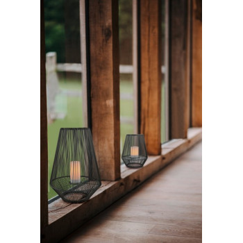 Trio Mineros sötétszürke LED kültéri állólámpa (TRI-R55256111) LED 1 izzós IP44