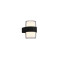 Trio Molina anracit-fehér LED kültéri falikar (TRI-R22052142) LED 2 izzós IP54