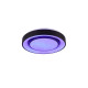 Trio Mona fehér-fekete LED mennyezeti lámpa (TRI-R65041032) LED 1 izzós IP20