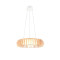 Trio Monte fehér-natúr LED függesztett lámpa (TRI-R32171930) LED 1 izzós IP20