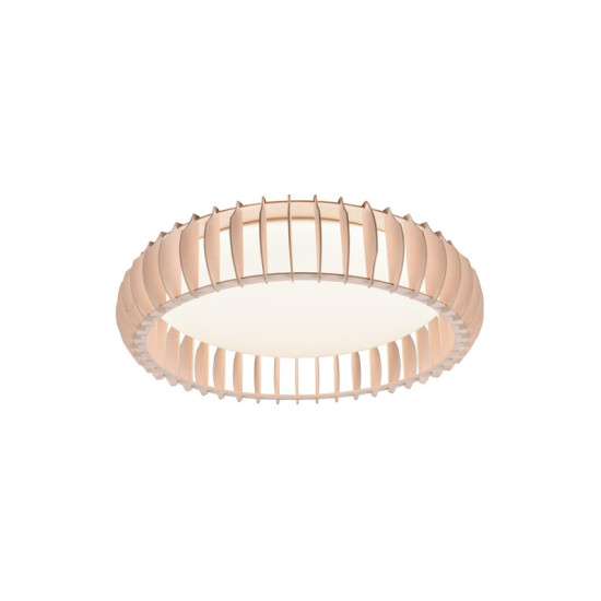 Trio Monte fehér-natúr LED mennyezeti lámpa (TRI-R62171930) LED 1 izzós IP20