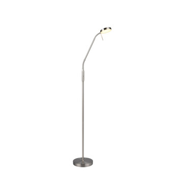Trio Moreno matt nikkel LED állólámpa (TRI-R44561107) LED 1 izzós IP20