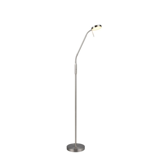 Trio Moreno matt nikkel LED állólámpa (TRI-R44561107) LED 1 izzós IP20