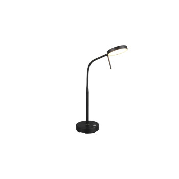 Trio Moreno fekete LED asztali lámpa (TRI-R54561132) LED 1 izzós IP20