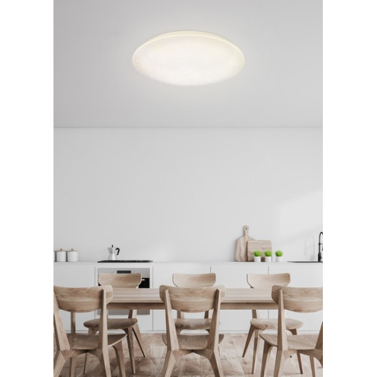 Trio Nagano fehér LED mennyezeti lámpa (TRI-677718000) LED 1 izzós IP20