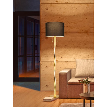Trio Nandor arany-barna állólámpa (TRI-475310379) LED+E27 2 izzós IP20