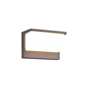 Trio Nestos anracit-fehér LED kültéri fali lámpa (TRI-240960142) LED 1 izzós IP54