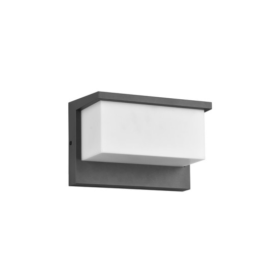 Trio Nestos anracit-fehér LED kültéri fali lámpa (TRI-240960142) LED 1 izzós IP54