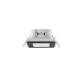 Trio Nimbus fekete-fehér fürdőszobai LED beépíthető lámpa (TRI-653410132) LED 1 izzós IP44