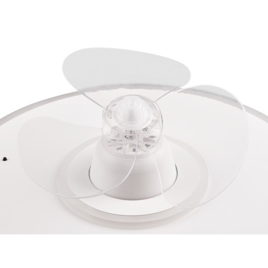 Trio Nybro fehér LED mennyezeti ventilátoros lámpa (TRI-R64133131) LED 1 izzós IP20