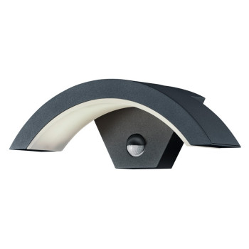 Trio Ohio anracit-fehér LED kültéri falikar (TRI-220969142) LED 1 izzós IP54