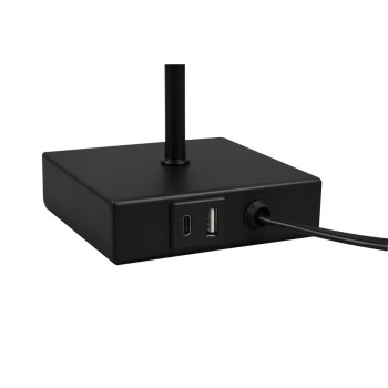Trio Ole fekete asztali lámpa (TRI-R51061032) E27 1 izzós IP20