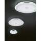 Trio Osaka króm-fehér LED mennyezeti lámpa (TRI-678710006) LED 1 izzós IP20