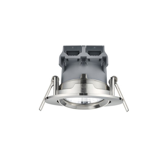 Trio Pamir matt nikkel fürdőszobai LED beépíthető lámpa (TRI-650510107) LED 1 izzós IP23