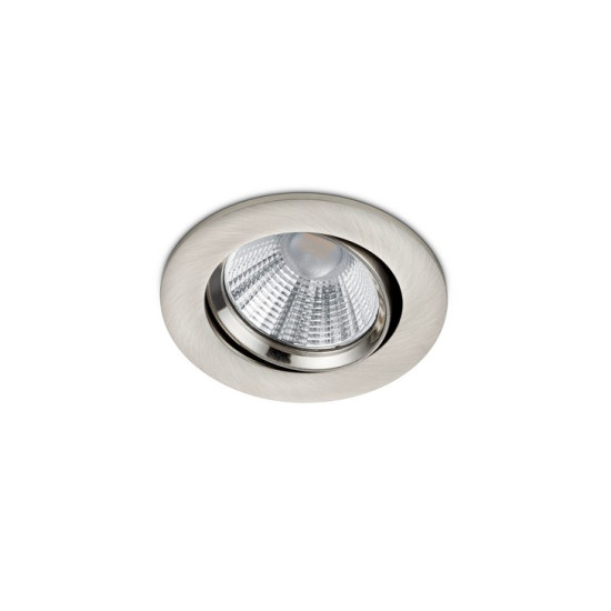 Trio Pamir matt nikkel fürdőszobai LED beépíthető lámpa (TRI-650510107) LED 1 izzós IP23