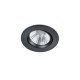 Trio Pamir fekete-fehér fürdőszobai LED beépíthető lámpa (TRI-650510132) LED 1 izzós IP23