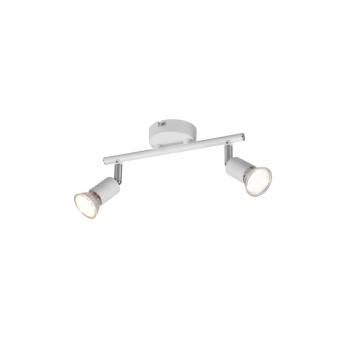 Trio Paris fehér mennyezeti spotlámpa (TRI-R80912031) GU10 2 izzós IP20