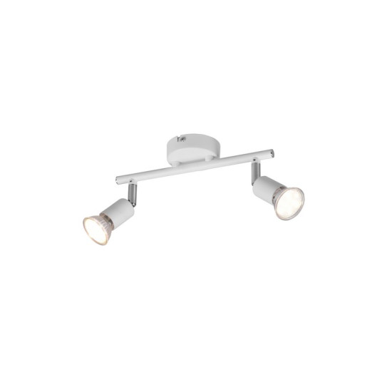 Trio Paris fehér mennyezeti spotlámpa (TRI-R80912031) GU10 2 izzós IP20