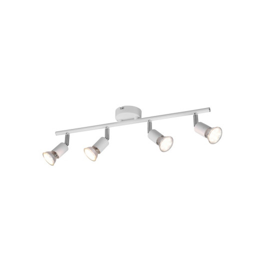 Trio Paris fehér mennyezeti spotlámpa (TRI-R80914031) GU10 4 izzós IP20