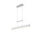 Trio Paros csiszolt alumínium LED függesztett lámpa (TRI-R32043105) LED 3 izzós IP20