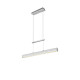 Trio Paros csiszolt alumínium LED függesztett lámpa (TRI-R32043105) LED 3 izzós IP20