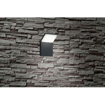 Trio Pearl anracit-fehér LED kültéri falikar (TRI-221160142) LED 1 izzós IP54