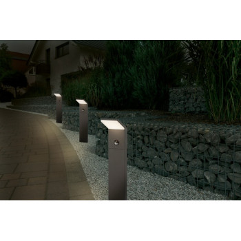 Trio Pearl anracit-fehér LED kültéri állólámpa (TRI-521169142) LED 1 izzós IP54