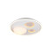 Trio Pebble fehér-barna LED mennyezeti lámpa (TRI-643110131) LED 1 izzós IP20