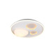 Trio Pebble fehér-barna LED mennyezeti lámpa (TRI-643110131) LED 1 izzós IP20
