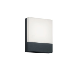 Trio Pecos anracit-fehér LED kültéri fali lámpa (TRI-227760142) LED 1 izzós IP54