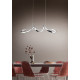 Trio Perugia króm LED függesztett lámpa (TRI-R37091106) LED 1 izzós IP20