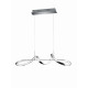 Trio Perugia króm LED függesztett lámpa (TRI-R37091106) LED 1 izzós IP20